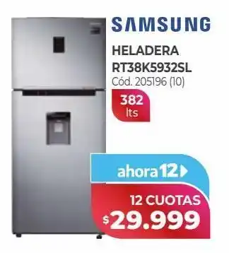 Naldo Lombardi Samsung heladera rt38k5932sl oferta