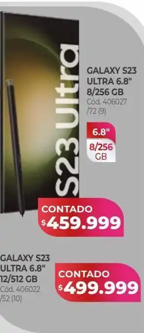 Naldo Lombardi Samsung galaxy s23 ultra 6.8 8/256 gb oferta