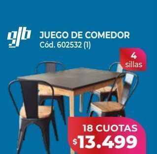 Naldo Lombardi Gjb juego de comedor oferta
