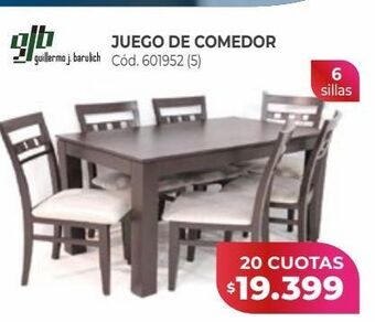Naldo Lombardi Gjb juego de comedor oferta