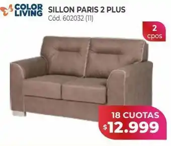 Naldo Lombardi Color living sillon paris 2 plus oferta