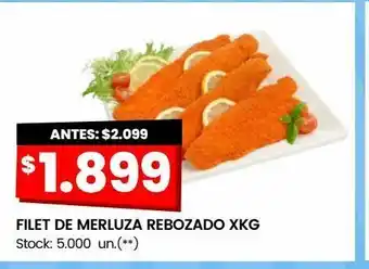 Changomas Filet de merluza rebozado xkg oferta