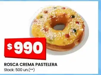 Changomas Rosca crema pastelera oferta
