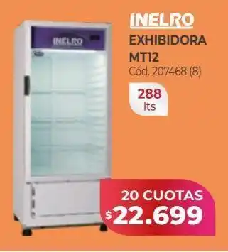 Naldo Lombardi Inelro exhibidora mt12 oferta