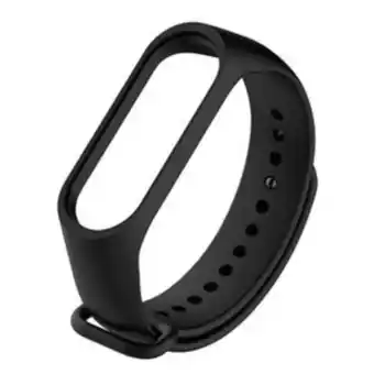 Frávega Malla de goma silicona para mi band 3 y miband 4 xiaomi negro original oferta