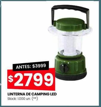 Changomas Linterna de camping led oferta