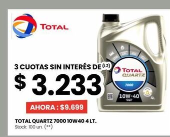 Changomas Total quartz oferta