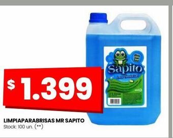 Changomas Limpiaparabrisas mr sapito oferta