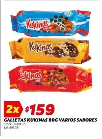Ferniplast Galletas kukinas varios sabores oferta