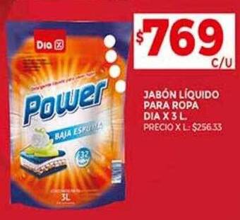 Supermercados DIA Jabón líquido para ropa dia oferta