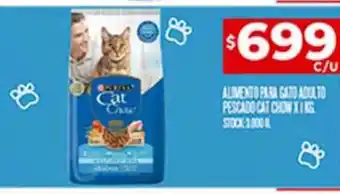 Supermercados DIA Alimento para gato adulto pescado cat chow oferta