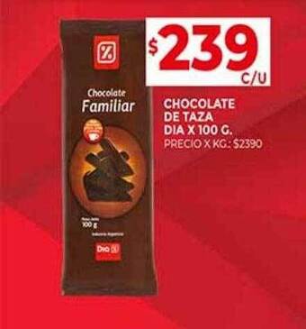 Supermercados DIA Chocolate de taza dia oferta