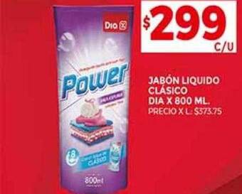 Supermercados DIA Jabón líquido clásico dia oferta