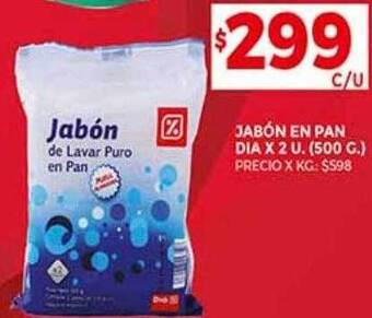 Supermercados DIA Jabón en pan dia oferta