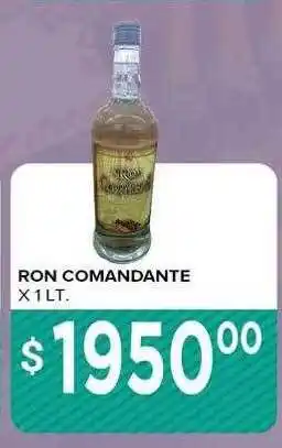 Supermercados Mayor Ron comandante oferta