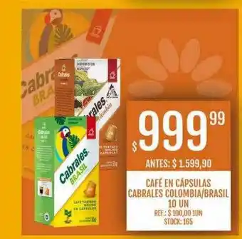 Supermercados Todo Café en cápsulas cabrales colombia brasil oferta