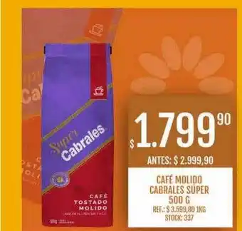 Supermercados Todo Café molido cabrales súper oferta