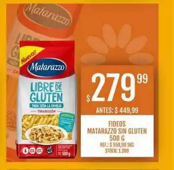 Supermercados Todo Fideos matarazzo sin gluten oferta