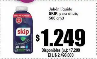 Jabon liquido skip