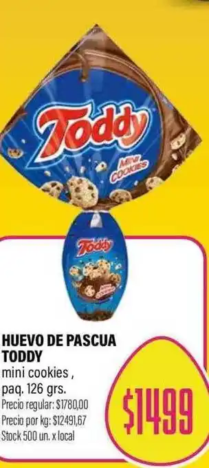 Supermercados Vea Huevo de pascua toddy oferta