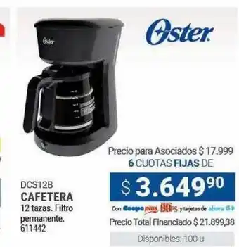 Cooperativa Obrera Docs12b cafetera oster oferta