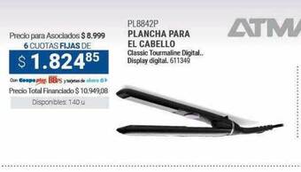 Cooperativa Obrera Plancha para el cabello atma oferta