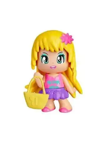 El Mundo del Juguete Muñeca pinypon serie 12 con accesorios amarillo oferta
