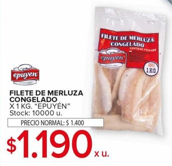 Carrefour Maxi Filete de Merluza Congelado oferta