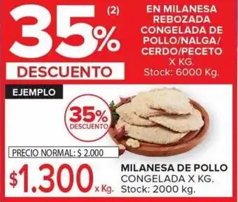 Carrefour Maxi Milanesa de pollo oferta