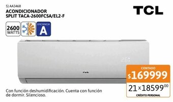 Cetrogar TCL Acondicionador Split oferta