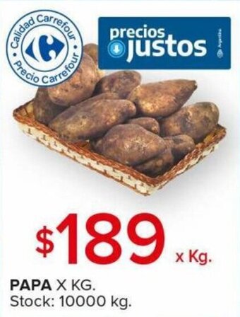 Carrefour Maxi Papa oferta