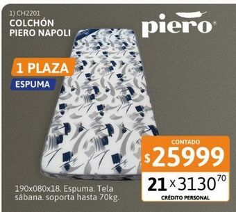 Cetrogar Colchón piero oferta