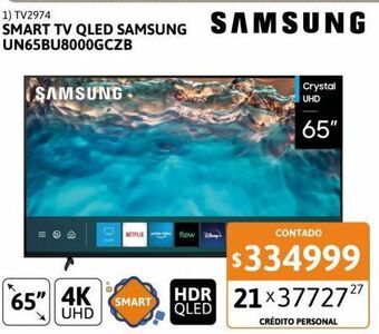 Cetrogar Smart tv samsung oferta