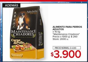 Carrefour Maxi Alimento para perros adultos oferta