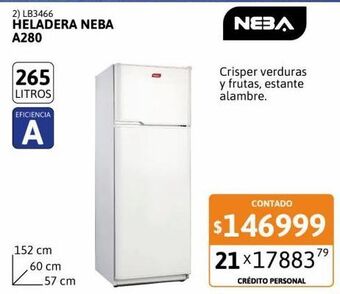 Cetrogar Heladera neba oferta