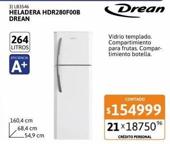 Cetrogar Heladera drean oferta