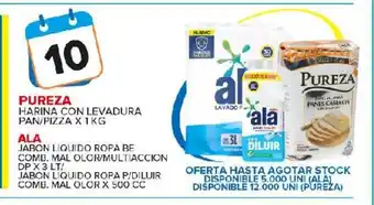 Carrefour Maxi Pureza/Ala Harina Con LLevandura Pan/Pizza x 1kg oferta