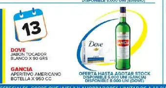 Carrefour Maxi Dove/Gancia Aperitivo Americano Botella x 950cc oferta