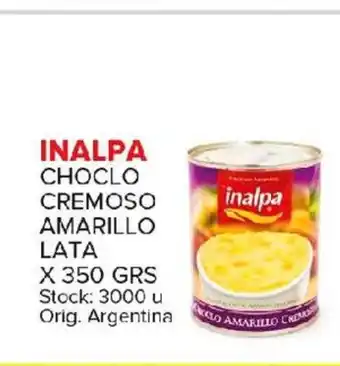 Carrefour Maxi Inalpa Choclo Cremoso Amarillo Lata x 350grs oferta
