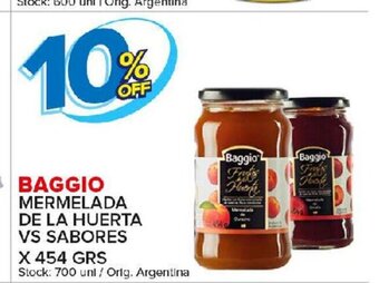 Carrefour Maxi Baggio Mermelada De La Huerta VS Sabores x 454grs oferta