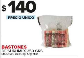 Carrefour Maxi Bastones De Surumi x 250grs oferta