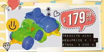 Supermercados DIA Trencito Mini Megaprice x 1u oferta