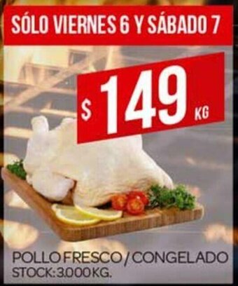 Supermercados DIA Pollo Fresco/Congelado oferta