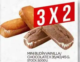 Supermercados DIA Mini Budin Vainilla/Chocolate x 35/40/45gr oferta