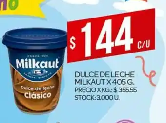 Supermercados DIA MIlkaut Dulce de leche x 405g oferta
