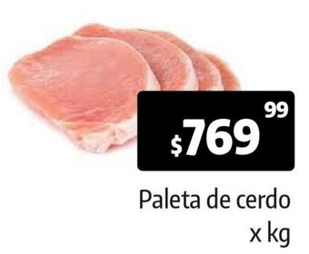 Autoservicio Capo Paleta de Cerdo oferta