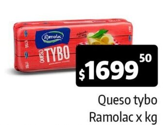 Autoservicio Capo Queso Tybo Ramolac oferta