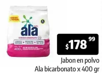 Autoservicio Capo Jabon en Polvo Ala Bicarbonato 400 gr oferta
