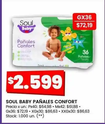 Changomas Soul baby pañales comfort oferta