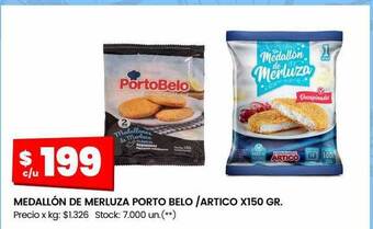 Changomas Medallóñ de merluza porto belo artico oferta